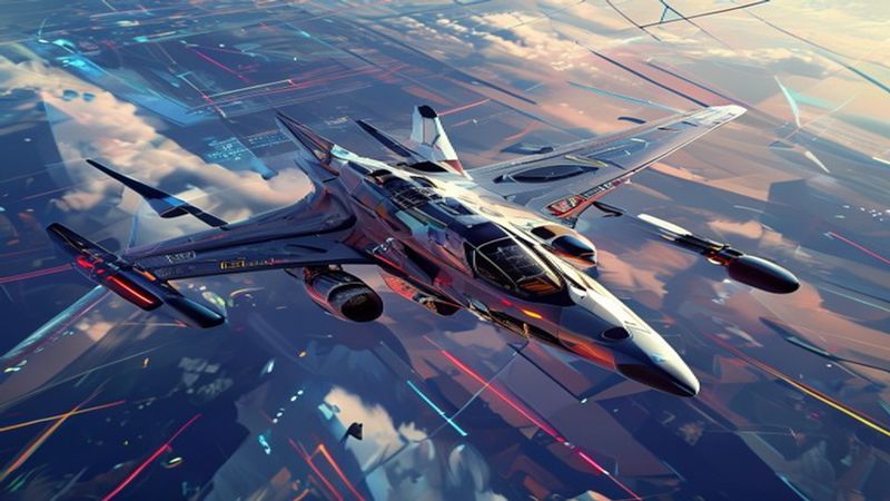 CG飞行员游戏空中战役场景